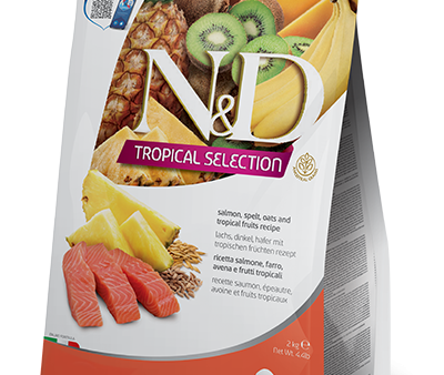 Farmina N&D Spelt, Oats and Tropical Fruit Selection Salmon Mini Adult Dog Food Hot on Sale