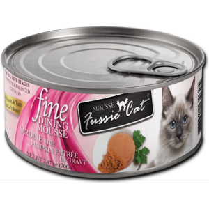 Fussie Cat Fine Dining Mousse Sardine With Pumpkin Wet Cat Food, 2.47-oz Online Sale