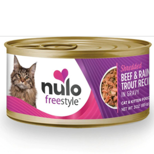 Nulo Freestyle Grain-Free Beef Shredded Recipe Wet Cat Food, 3oz Sale