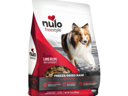 Nulo Freestyle Grain-Free Lamb with Raspberries Recipe Freeze-Dried Dog Food For Discount