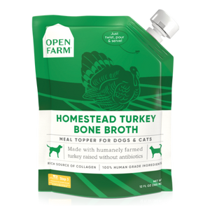 Open Farm Turkey Bone Broth for Dogs & Cats 12 oz For Discount