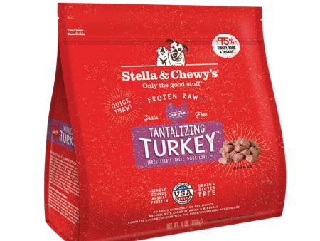 Stella & Chewy s Raw Frozen Tantalizing Turkey Dinner Morsels Dog Food For Cheap