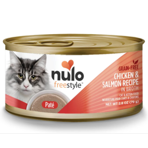 Nulo Freestyle Grain-Free Chicken & Salmon Pate Recipe Wet Cat Food, 2.8 oz Online