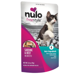 Nulo Grain-Free Sardine & Beef in Broth Cat Food Topper, 2.8oz For Discount