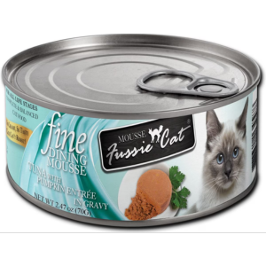 Fussie Cat Fine Dining Mousse Tuna With Pumpkin Wet Cat Food, 2.47-oz Online Sale