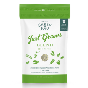 Green Juju Freeze-Dried Just Greens Dog Food Topper For Sale