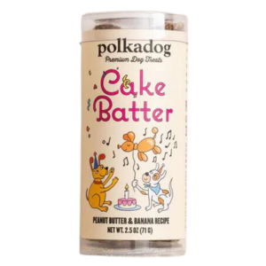 Polka Dog Cake Batter Nuggets Soft & Chewy Dog Treats 2.5oz Tube Cheap