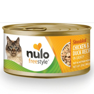 Nulo Freestyle Grain-Free Shredded Chicken & Duck Recipe Wet Cat Food, 3oz Hot on Sale