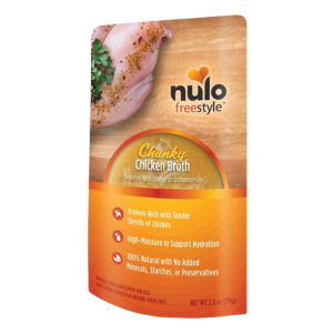 Nulo Freestyle Grain-Free Chunky Chicken Broth Recipe Cat Food Topper, 2.8oz Cheap