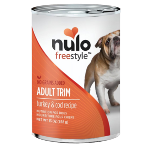 Nulo Freestyle Grain-Free Adult Trim Turkey & Cod Recipe Wet Dog Food, 13 oz For Sale