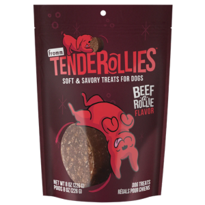 Fromm Beef-A-Rollie Tenderollies Dog Treats, 8 oz bag Cheap