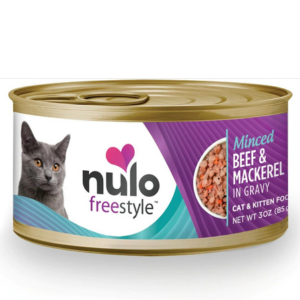 Nulo Freestyle Grain-Free Beef Minced Recipe Wet Cat Food, 3oz Online now