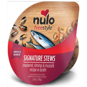 Nulo Freestyle Grain-Free Mackerel & Shrimp Stew Recipe Wet Cat Food, 2.8 oz Discount