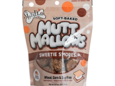 The Lazy Dog Cookie Company Sweetie S mores Mutt Mallows Treats, 5 oz Hot on Sale