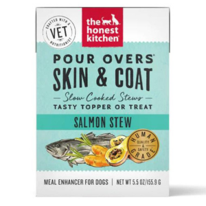 The Honest Kitchen Pour Overs Skin & Coat Salmon Stew Wet Dog Food 5.5 oz For Discount