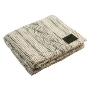 Tall Tails Cable Knit Blanket 30x40 For Discount