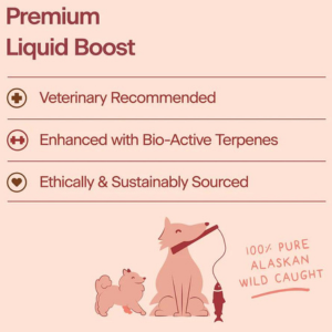 Prospect Pet Wellness Premium Liquid Boost Salmon Oil Supplement for Dogs, 16 oz Online