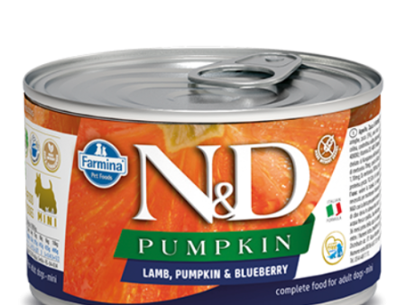 Farmina N&D Pumpkin Lamb & Blueberry Mini Adult Canned Dog Food Online Hot Sale