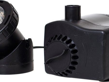 Oase - Living Water - Low Water Auto Shut-off Fountain Pump W  Led Light For Cheap