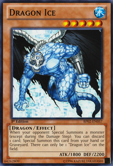 Dragon Ice [BP02-EN057] Mosaic Rare For Cheap