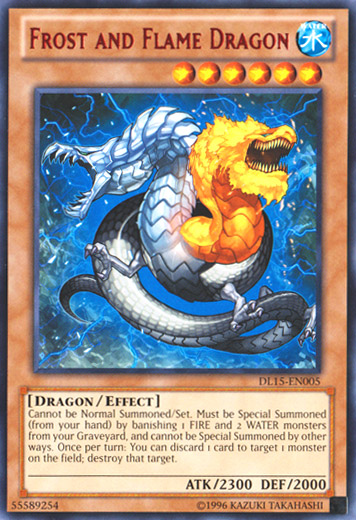 Frost and Flame Dragon (Red) [DL15-EN005] Rare For Cheap