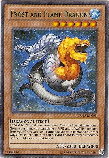 Frost and Flame Dragon (Green) [DL15-EN005] Rare Supply