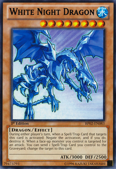 White Night Dragon [BP02-EN083] Rare Hot on Sale