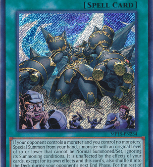 A Wild Monster Appears! [MP15-EN234] Secret Rare Online